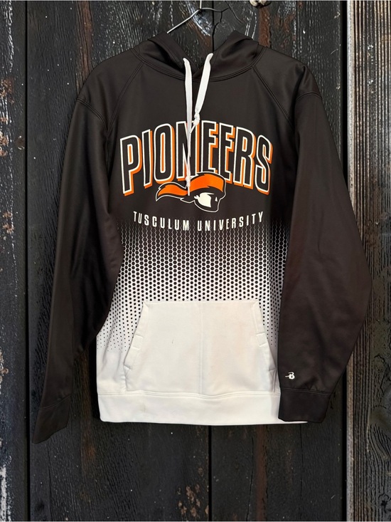 Badger Sport Other - Tusculum University Pioneers Hoodie Small Badger Sport Black Collegiate